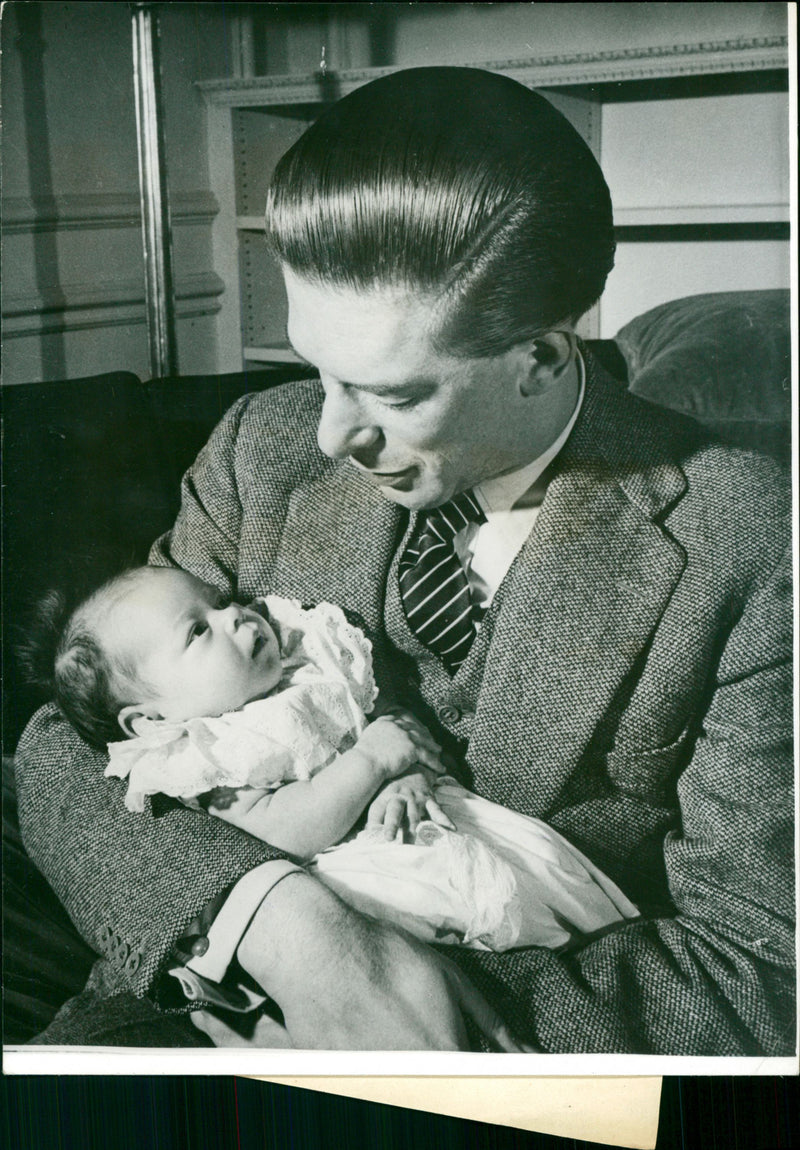 George Lascelles, 7th Earl of Harewood. - Vintage Photograph