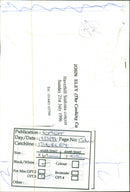 1996 BLACK WHITE CONCERT JOHN - Vintage Photograph