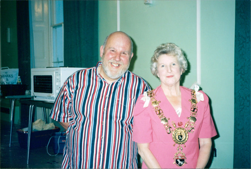 BLACK WHITE CONCERT JOHN - Vintage Photograph