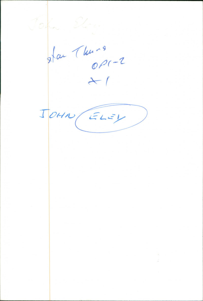 JOHN WHITE BLACK CONCERT - Vintage Photograph