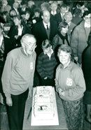 1993 BLACK WHITE CONCERT JOHN - Vintage Photograph