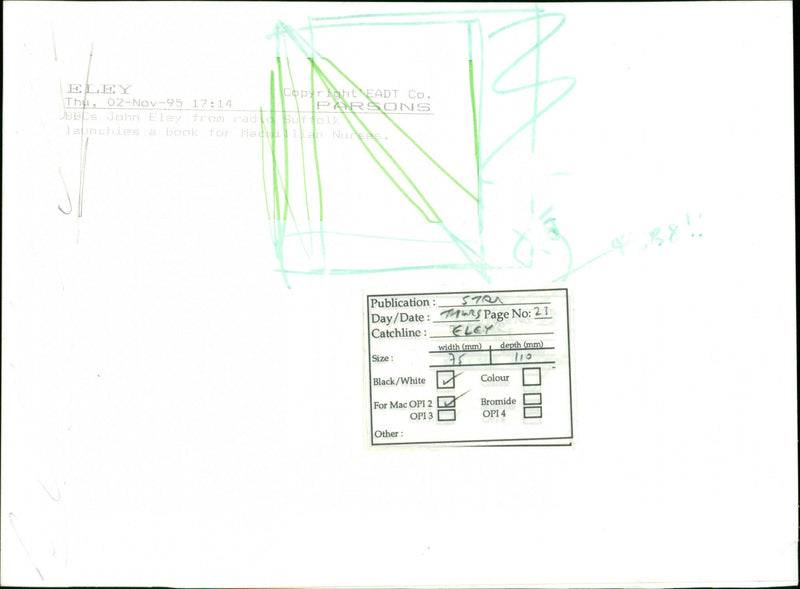 BLACK WHITE CONCERT JOHN - Vintage Photograph