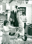 BLACK WHITE CONCERT JOHN - Vintage Photograph