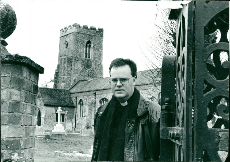 BLACK WHITE CONCERT JOHN - Vintage Photograph