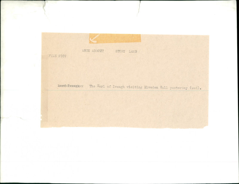 JOHN WHITE BLACK CONCERT - Vintage Photograph