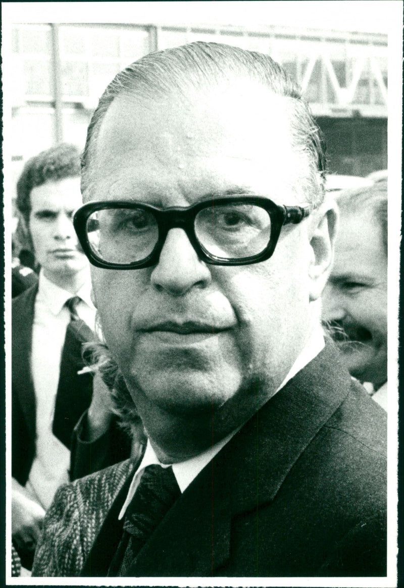 Abba Eban - Vintage Photograph