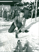 1978 SKIMAKING HAS FELLED DVD SCHANTZ RESERVE LIMLER NATURE SALEN AND PETER - Vintage Photograph