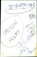 MUSICIAN DIED - Vintage Photograph