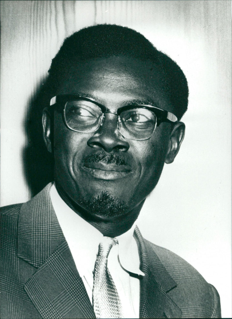 Patrice Lumumbay, Politician - Vintage Photograph