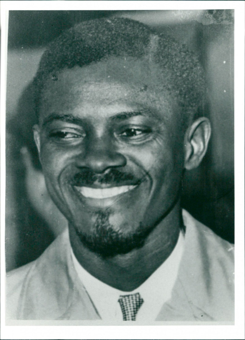 Patrice Lumumbay, Politician - Vintage Photograph