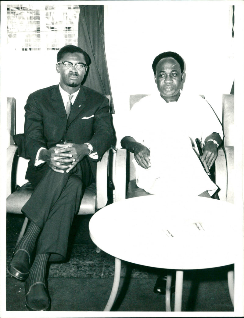 Patrice Lumumbay, Politician - Vintage Photograph