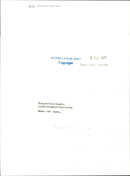 1977 SUPPLEMENTARY GULLLMAR PLANS TANK ELECTRICITY REQUIREMENTS - Vintage Photograph