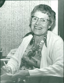 1982 WRITER - Vintage Photograph