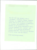 1987 ACTRESS DAUGHTER PRESS WRITER - Vintage Photograph