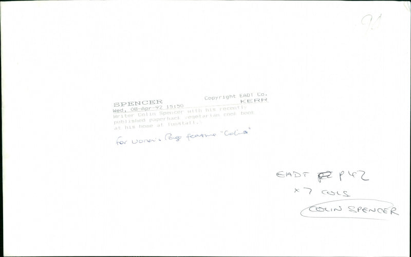 PUBLISHED WRITER - Vintage Photograph