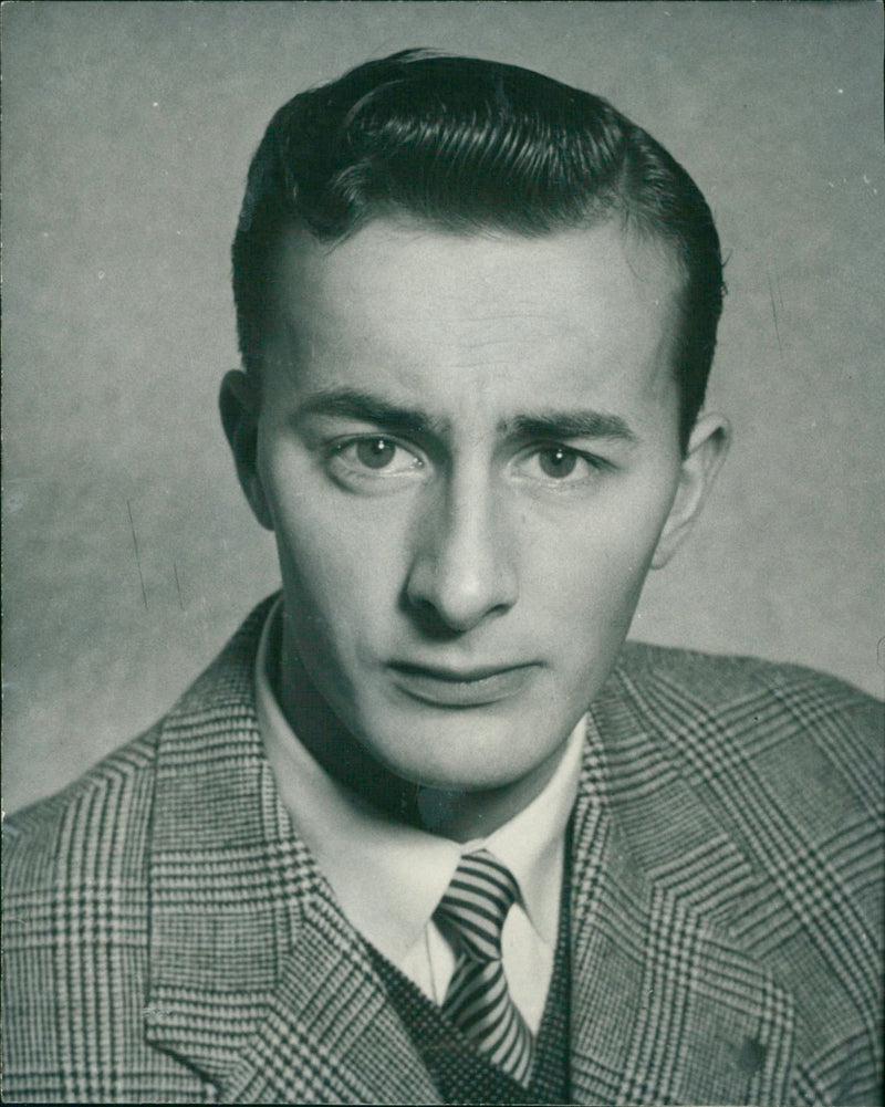 Portrait on GÃ¶sta Johansson - Vintage Photograph