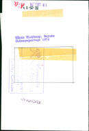 HÃ¥kan Wickberg - Vintage Photograph