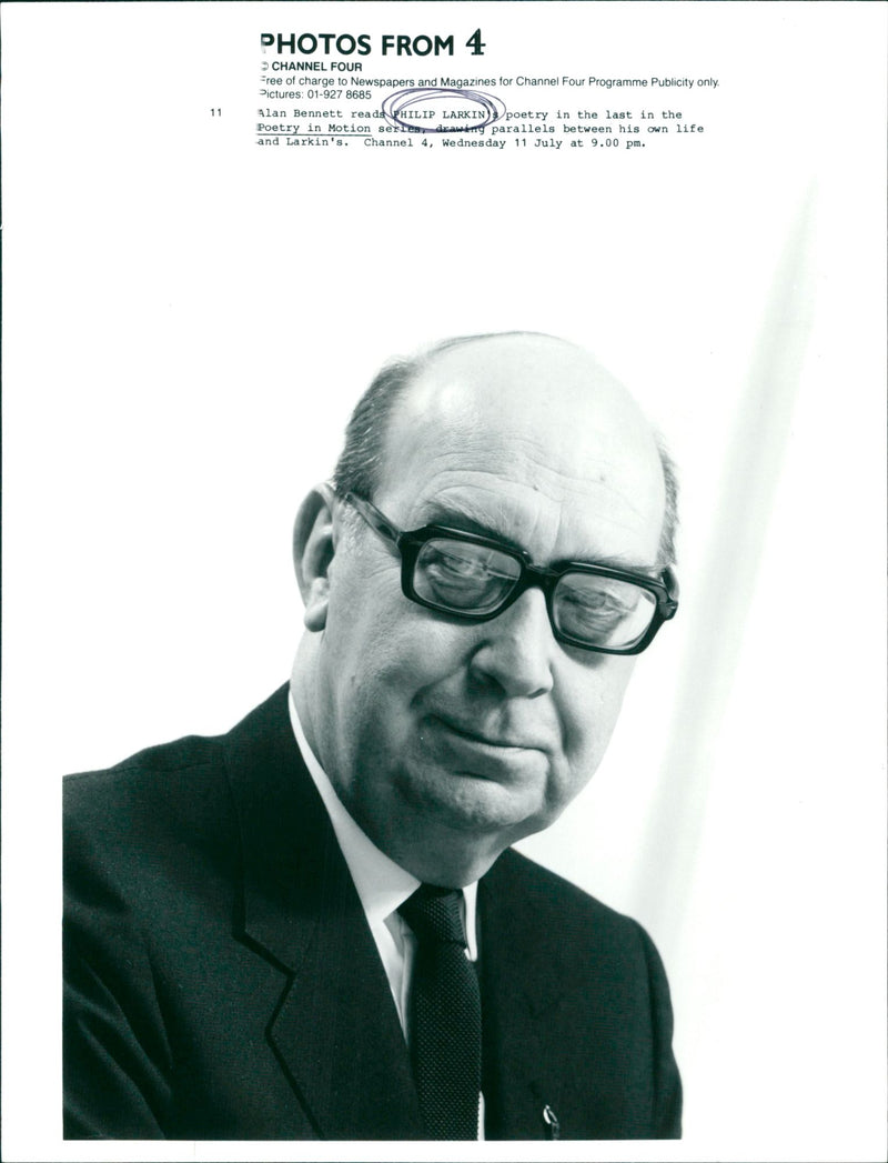 Philip Larkin - Vintage Photograph