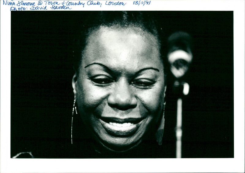 Nina Simone - Vintage Photograph