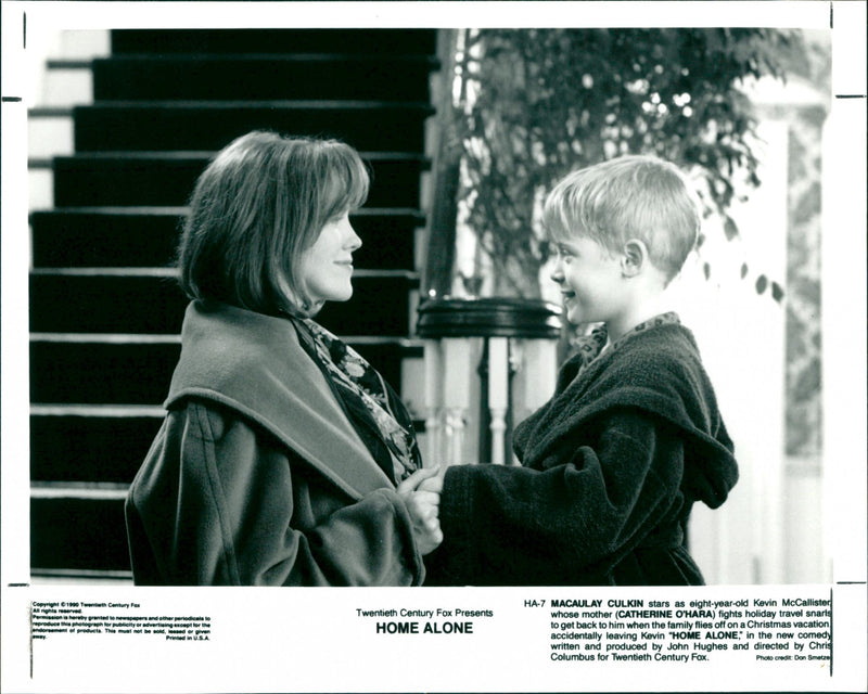 Macaulay Culkin in "Home Alone" - Vintage Photograph