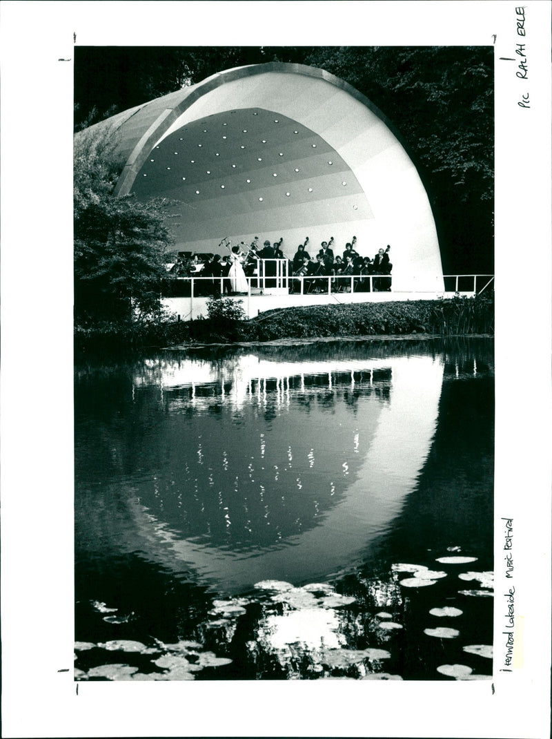 Kenwood Lakeside Music Festival - Vintage Photograph