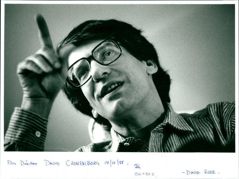 David Cronenberg - Vintage Photograph