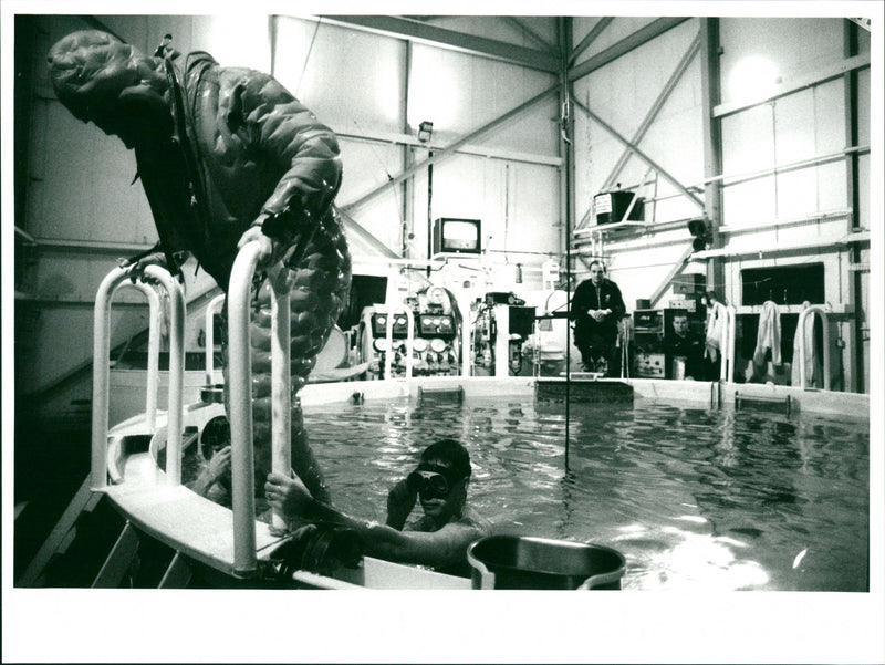 Royal Navy Divers - Vintage Photograph