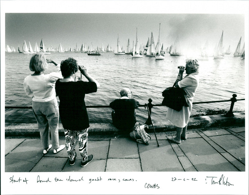 Cowes. - Vintage Photograph