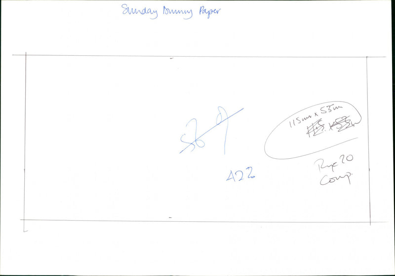 Sunday sunny Paper st 11 Sumx Rua Co
EDDERY Pat - Vintage Photograph