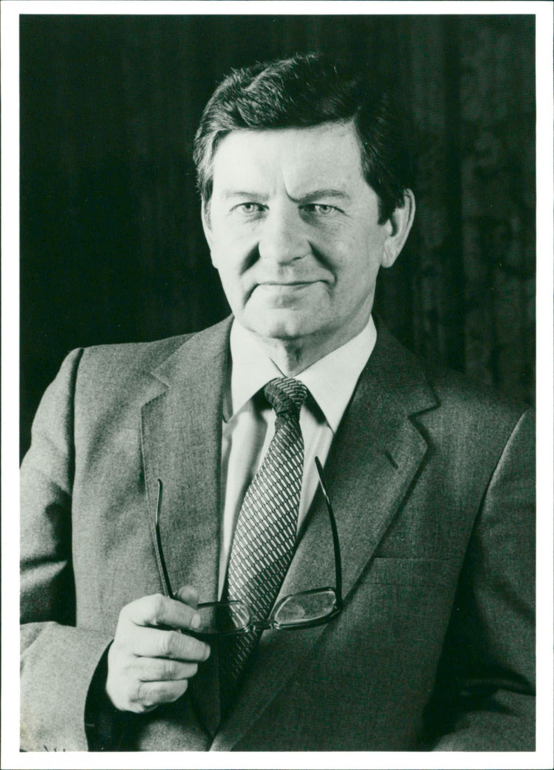 Richard Baker, OBE - Vintage Photograph