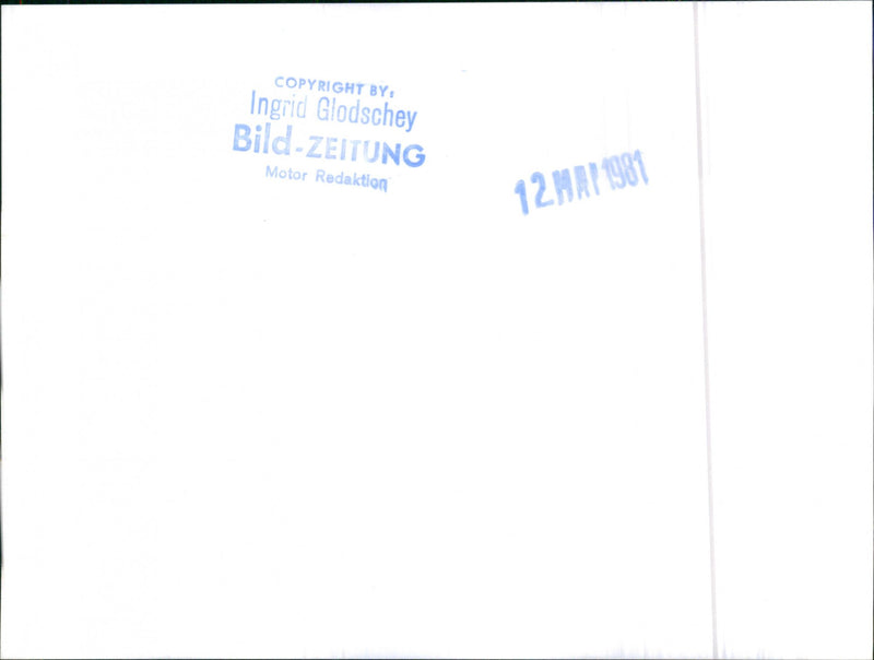 Toyota Cressida GL 1981 - Vintage Photograph