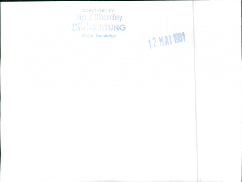 Toyota Cressida GL 1981 - Vintage Photograph