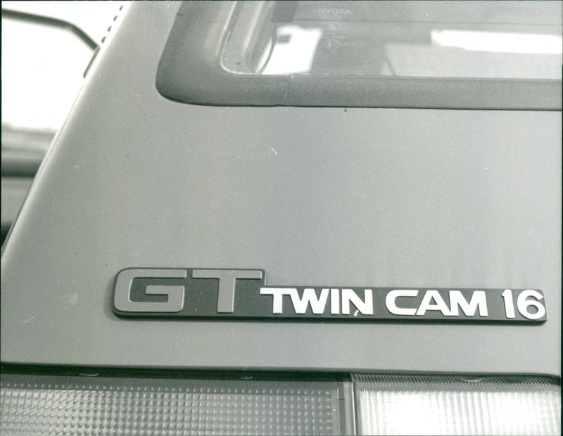 Toyota twin cam 16 - Vintage Photograph