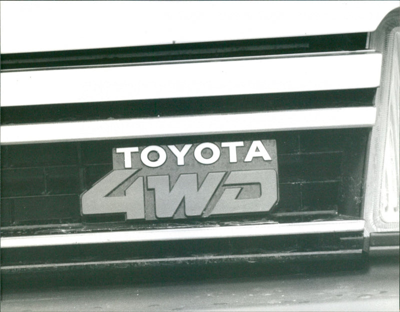 Toyota 4x4 Wagon 1985 - Vintage Photograph
