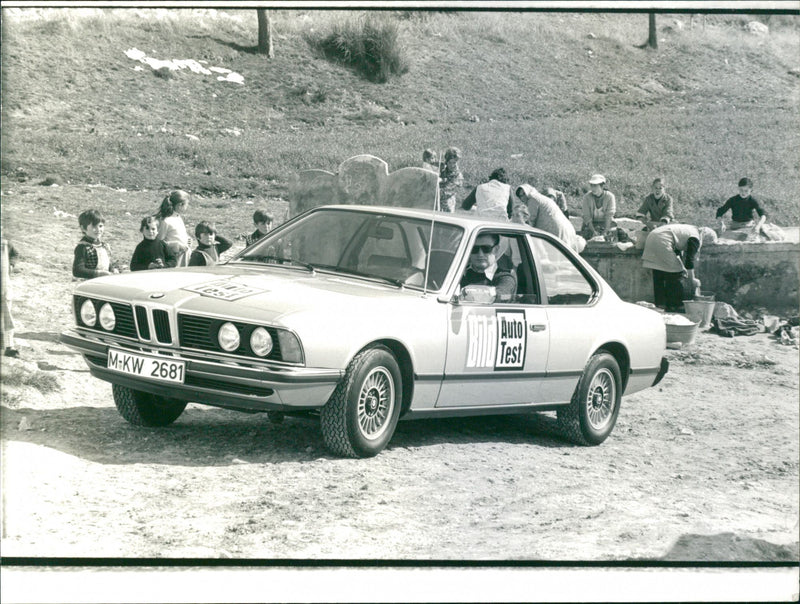 BMW CSI - Vintage Photograph