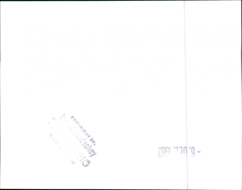 BMW 741i 1983 - Vintage Photograph