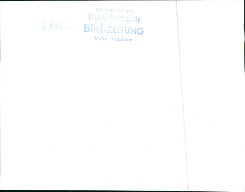 BMW M 535i 1984 - Vintage Photograph