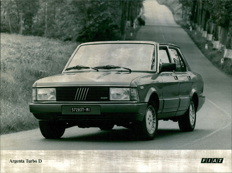 Fiat Argenta Turbo D - Vintage Photograph