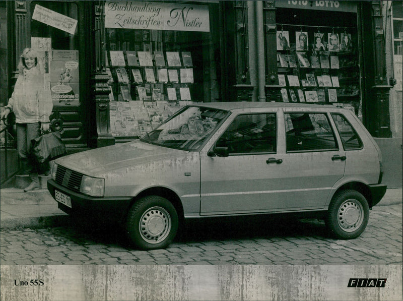 Fiat Uno 55S - Vintage Photograph