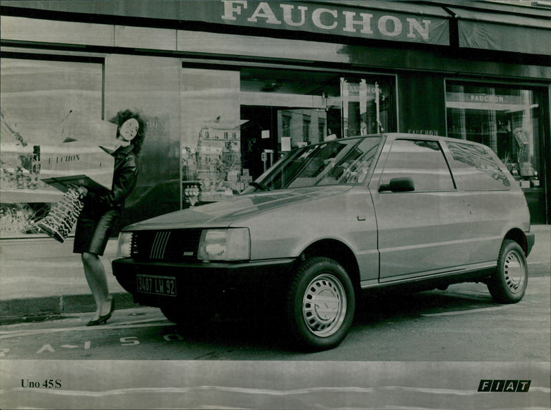 Fiat Uno 45S - Vintage Photograph