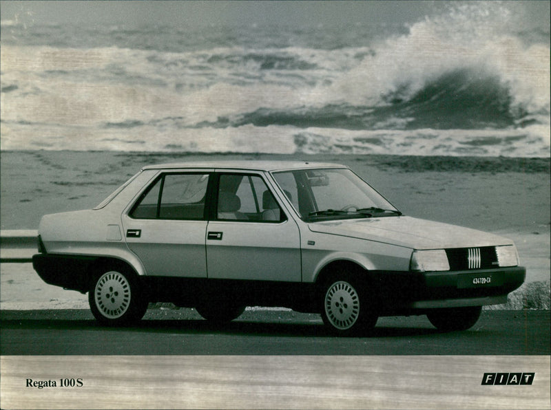 Fiat Regata 100S - Vintage Photograph