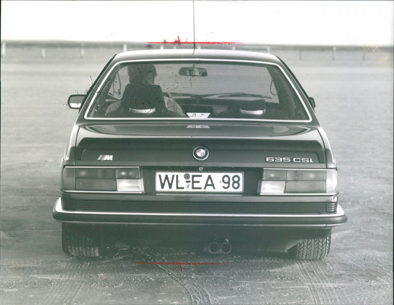 BMW 635 CSI turbo - Vintage Photograph