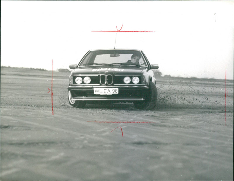 BMW 635 CSI turbo - Vintage Photograph