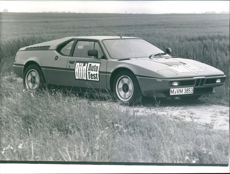 BMW M1 1980 - Vintage Photograph
