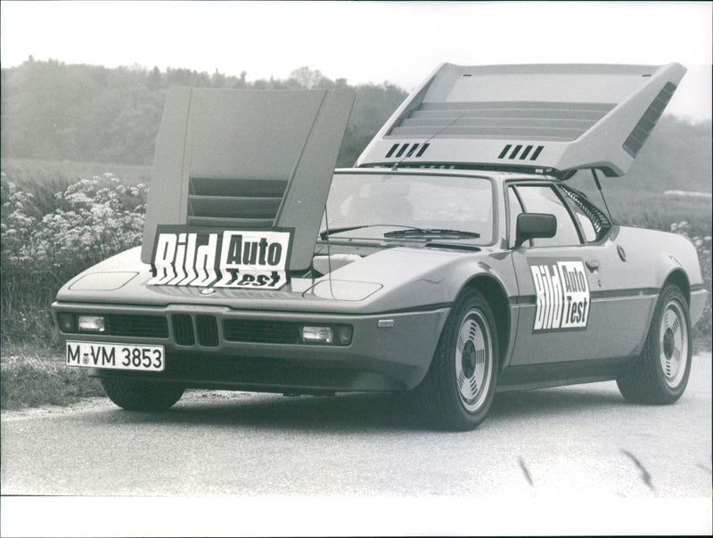 BMW M1 1980 - Vintage Photograph