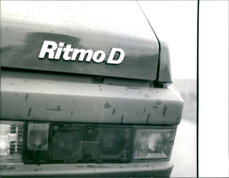 Fiat Ritmo Diesel 1981 - Vintage Photograph