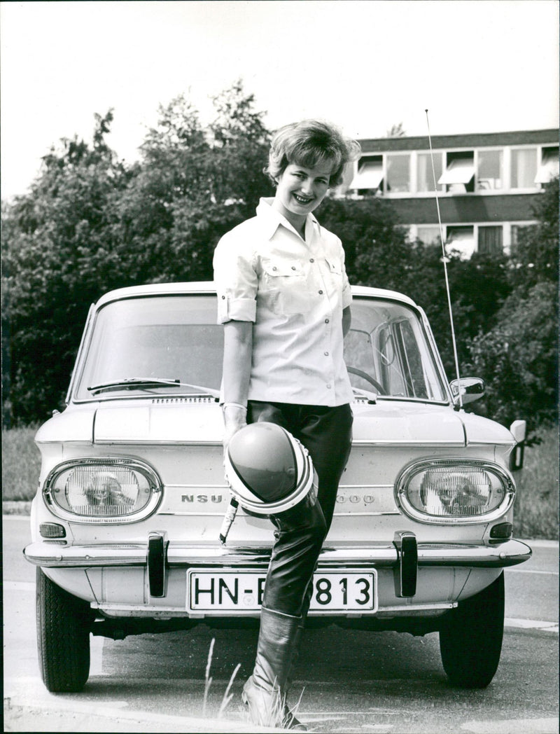 Fiat NSU Prinz 1000 1963 - Vintage Photograph