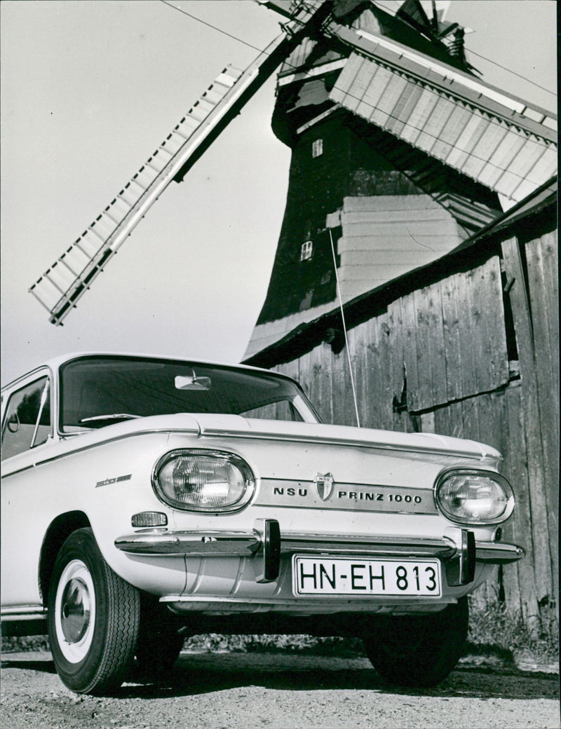 Fiat NSU Prinz 1000 1963 - Vintage Photograph