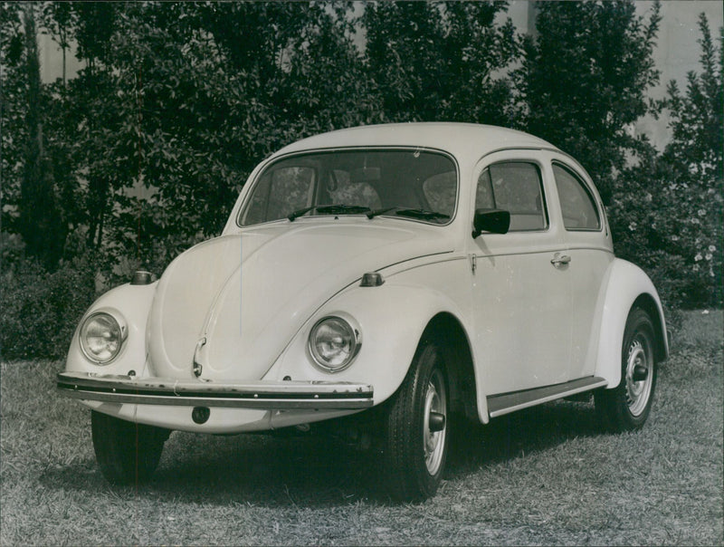 VW Beetle - Vintage Photograph