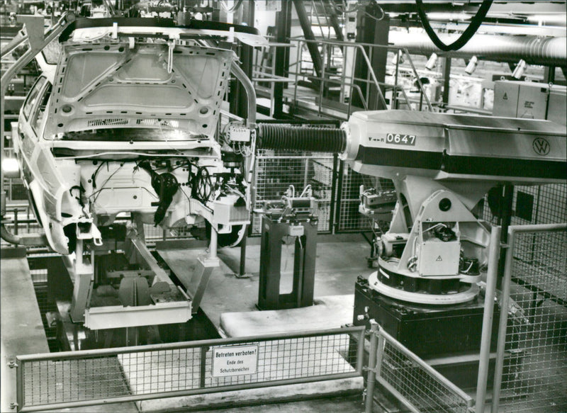 VW Golf - Vintage Photograph